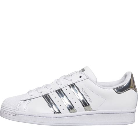 adidas superstar zilver wit|adidas superstar shoes white.